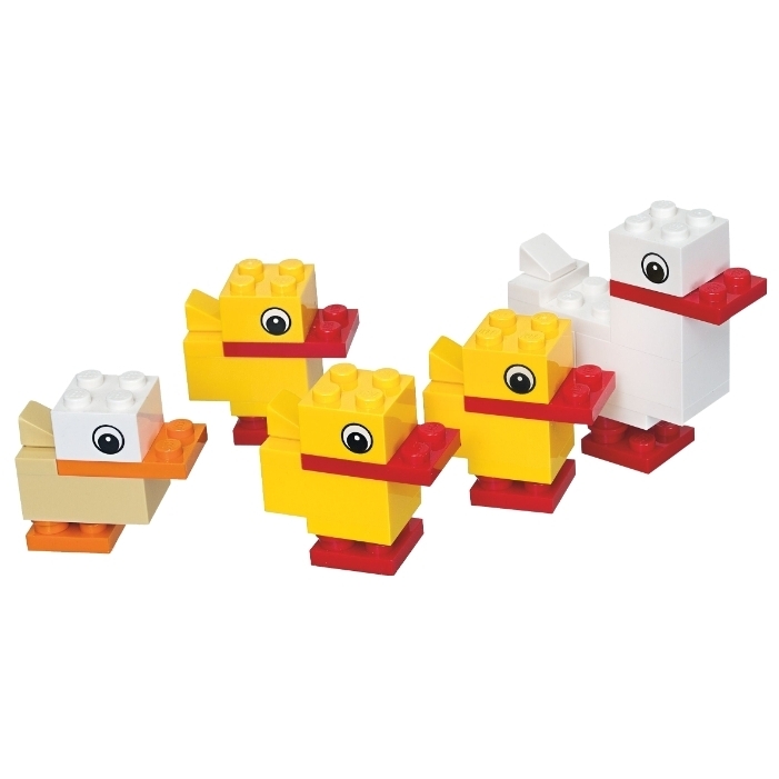 6 деталек Лего – это конкурс «Весёлая легоуточка»